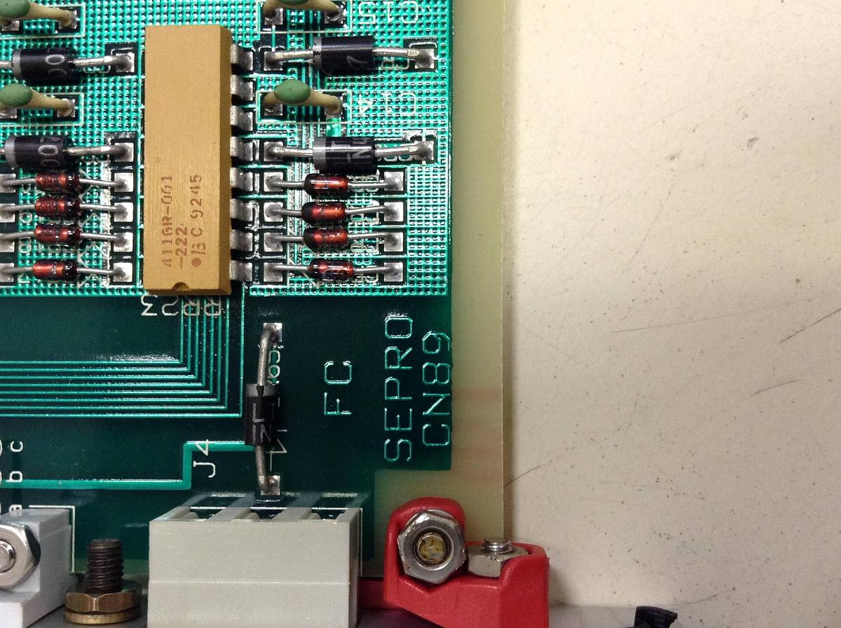 Used SEPRO ROBOTIQUE Control Board 07S0095004/A Used