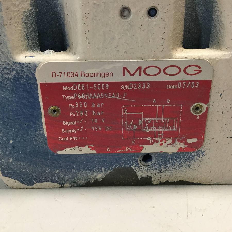 Used MOOG D661-5009