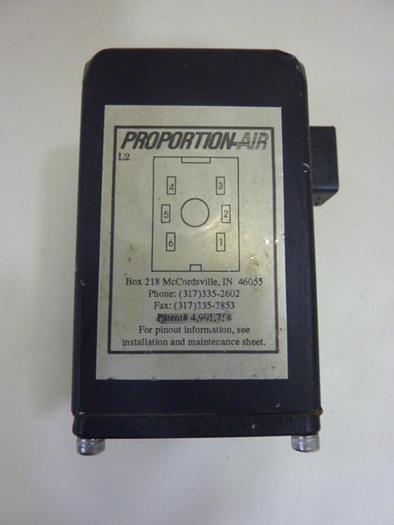 Used PROPORTION AIR INC Proportion Air Valve QB2TFFC010 #60129