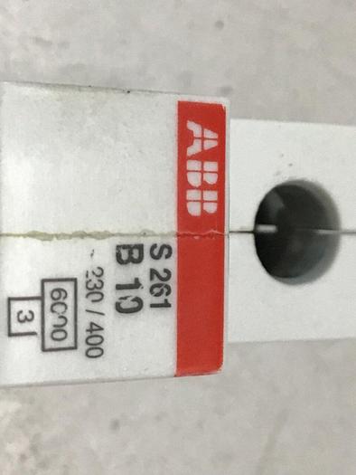 Used ABB 10 Amp Circuit Breaker S261-B10 #119598