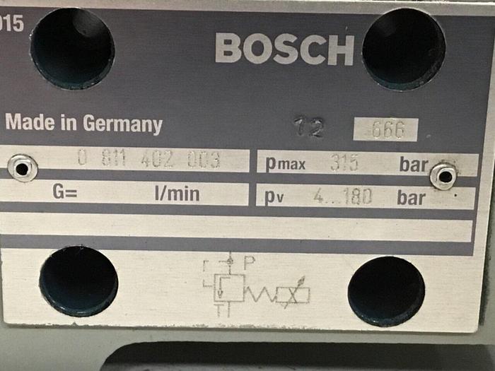 Used BOSCH Valve 0 811 402 003 Used