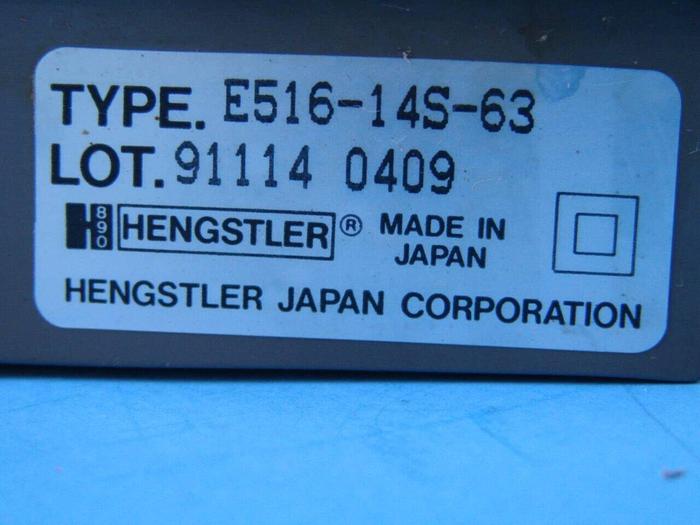 Used HENGSTLER Tachometer E516-14S-63 #8679