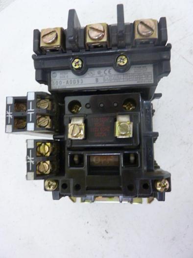 Used ALLEN BRADLEY Contactor 500-AOD93 SER B #50058