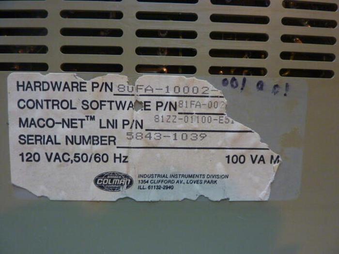 Used BARBER COLMAN Module 80FA-10002-001-0-01 #33066