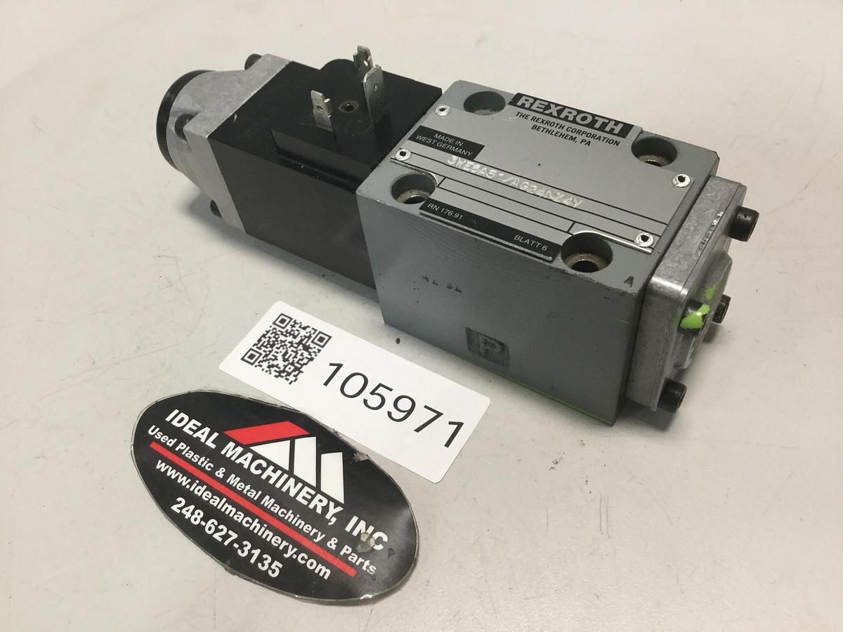 Used REXROTH Valve 3WE6A51AG24NZ4V Used