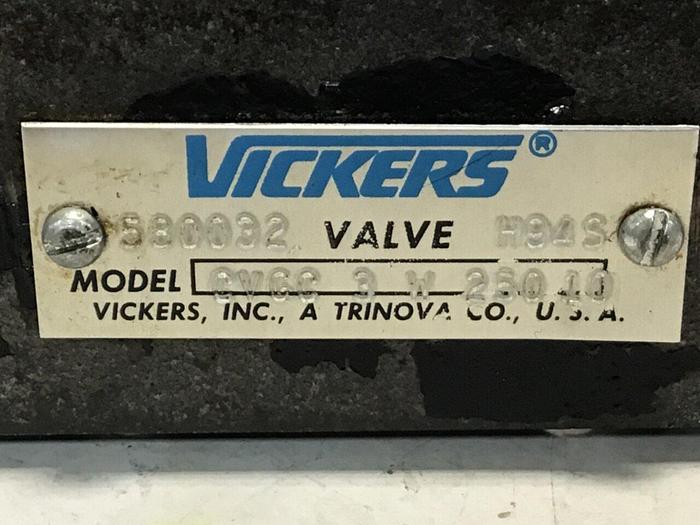 Used VICKERS Valve CVGC 3 W 250 10 #131521