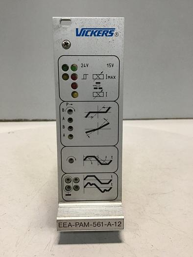 Used VICKERS Control Card EEA-PAM-561-A-12 Used