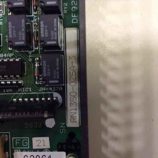 Used YASKAWA Control Board JANCD-MEW01-1 REV C02 #76983