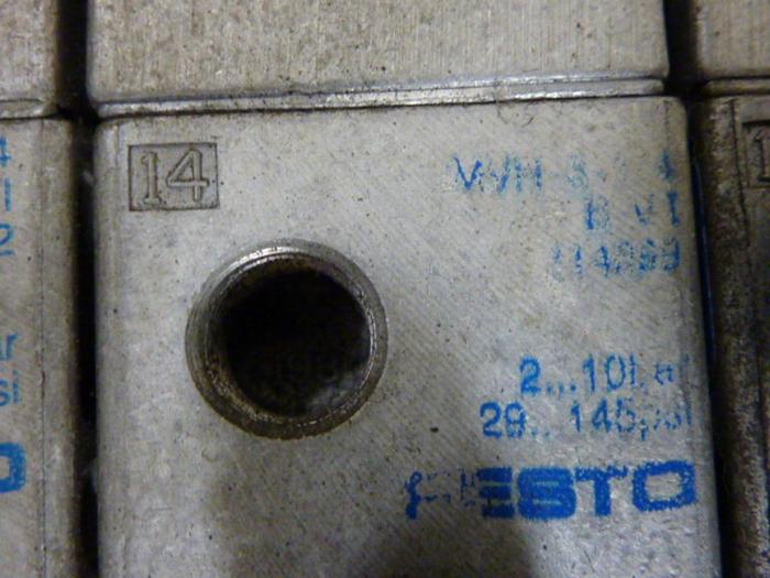 Used FESTO Control Block / Valve Terminal IFB8-02 #52825