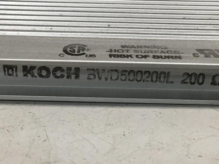 Used KOCH Braking Resistor BWD500200L #119293