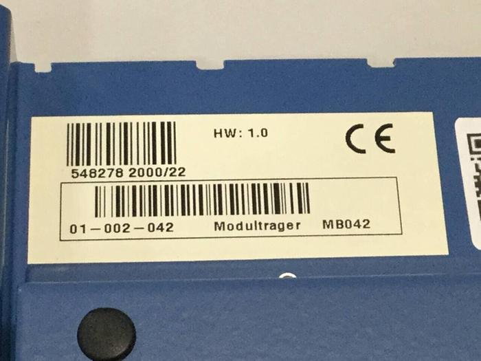 Used SIGMATEK Module MB042 #96524