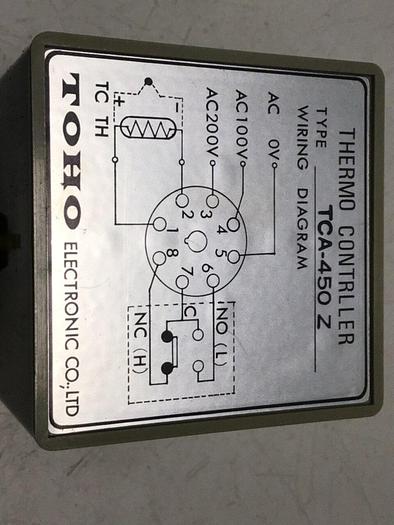 Used TOHO Thermo Controller TCA-450Z #125078