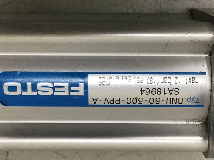 Used FESTO Cylinder DNU-50-500-PPV-A #131576