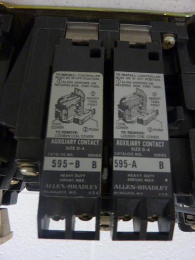 Used ALLEN BRADLEY Starter 509-BOD SER B W40 #51877