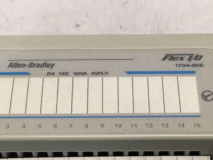 Used ALLEN BRADLEY Input Module 1794-IB16 SER A #129360