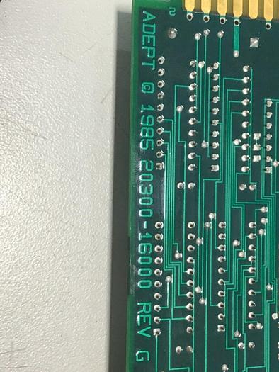 Used ADEPT Circuit Board 10300-16600 #118132