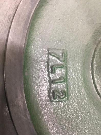 Used HITACHI 0.75 kW Induction Motor VTFO-K 6P #125307