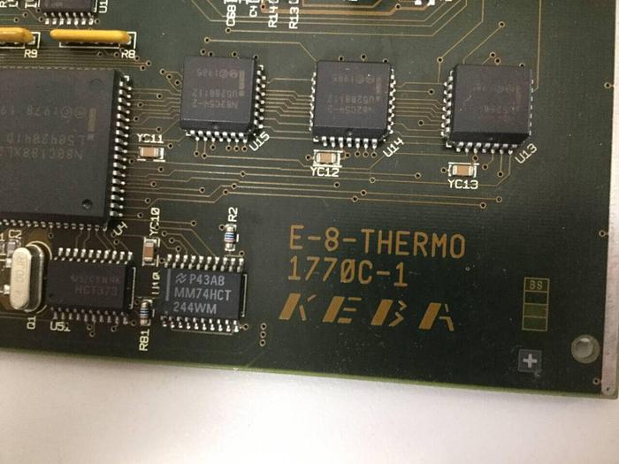 Used KEBA Engel 1770B-1 Circuit Board E-8-THERMO 1770C-1 Used