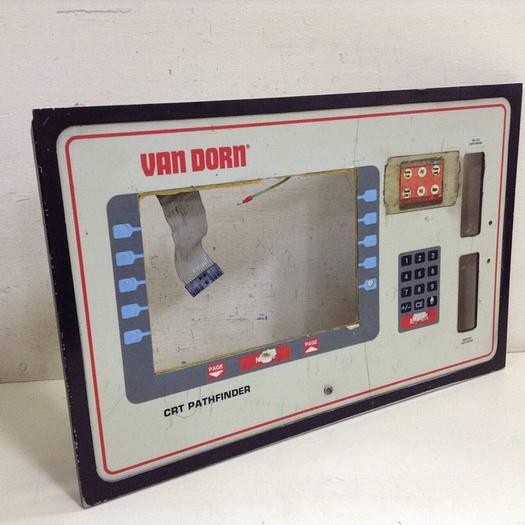 Used VAN DORN CRT Pathfinder Control Keypad A-13201-101 #80545