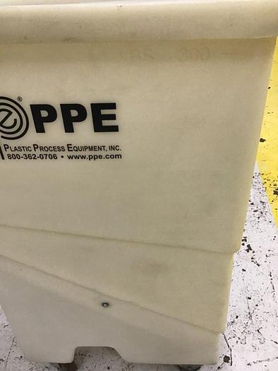 Used PPE Plastic Surge Bin With Lid MTB300 USED