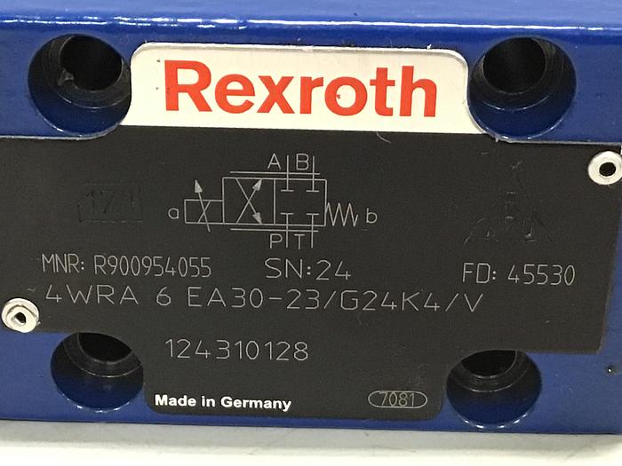 Used REXROTH Valve 4WRA6EA3023G24K4V Used #145478