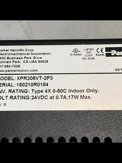 Used PARKER Touch Display XPR208VT-2P3 #131127