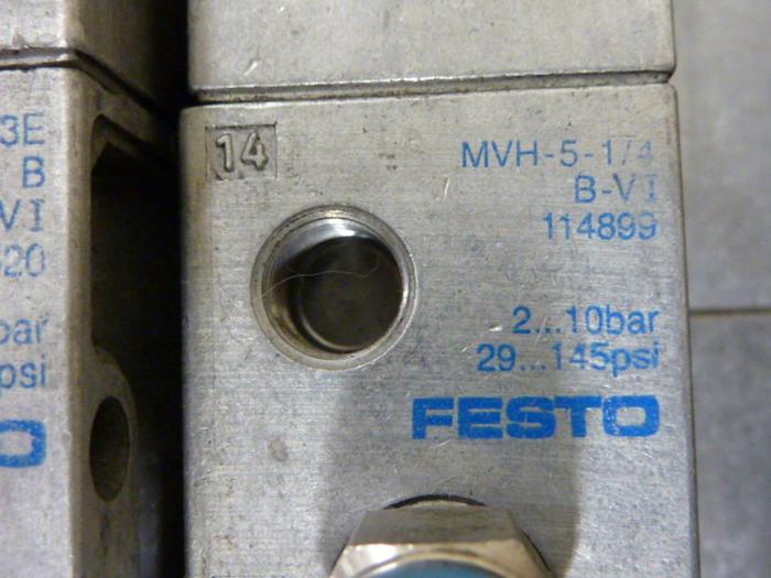 Used FESTO Control Block / Valve Terminal IFB8-02 #52814