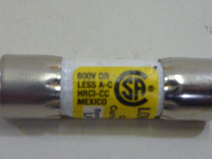 Used BUSSMANN 5 Amp Fuse LP-CC-5 USED #62262