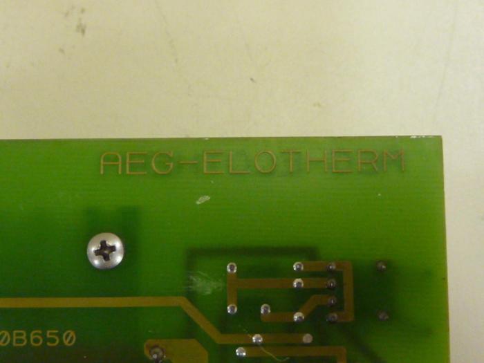 Used AEG Circuit Board 70602120B600 #54871