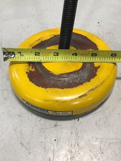 Used FABREEKA Leveling Mount Pad 6 Inch 240 #122745