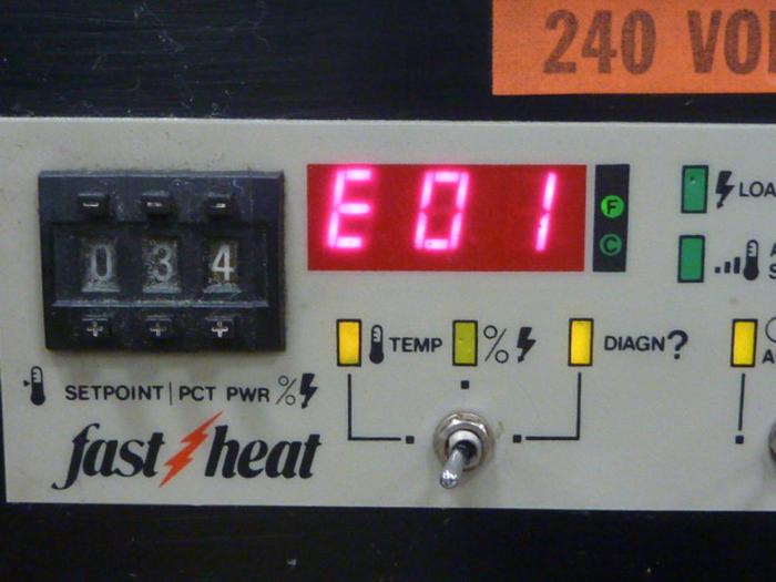 Used FAST HEAT Control KS010009L Used