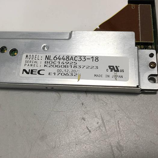 Used NEC LCD Display Screen NL6448AC33-18 USED