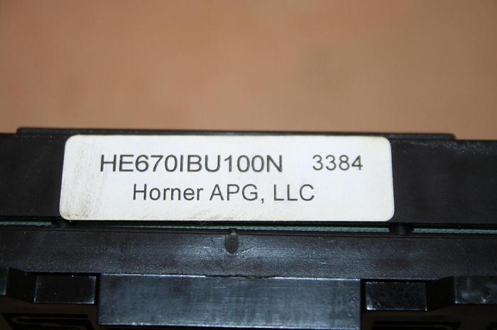 Used HORNER ELECTRIC Bus Interface Base HE670IBU100N Used