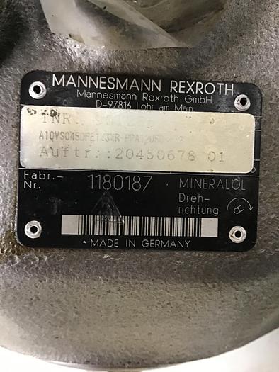 Used Rexroth Pump A10VSO45DFE1/3XRPPA12U50 479 Used #139056