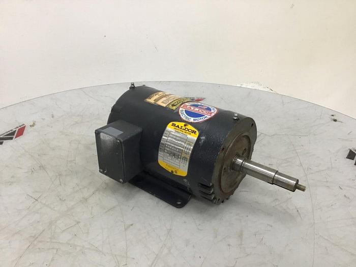 Used BALDOR 3 HP Industrial Motor JMM3158T Used