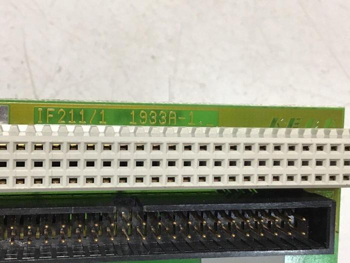 Used KEBA Circuit Board IF211/1 1933A-1 #117724