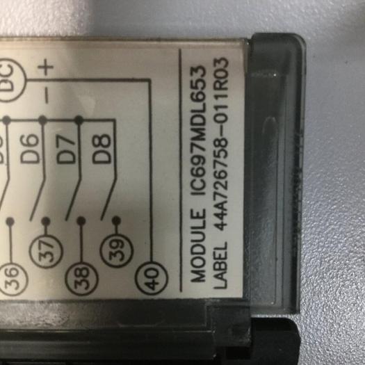 Used GE FANUC Input Module IC697MDL653 #108468