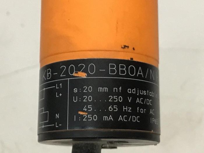 Used IFM Proximity Switch KB0040 KB-2020-BBOA #126818