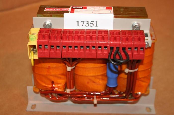 Used ISMET 0.370 kVA Transformer 92/088195 Used