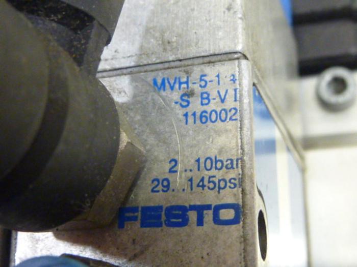 Used FESTO Control Block / Valve Terminal IFB8-02 #61266