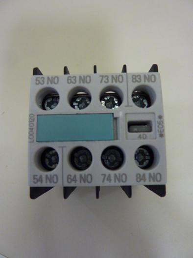 Used SIEMENS Auxiliary Contact Block 3RH1911-1FA40 #55551