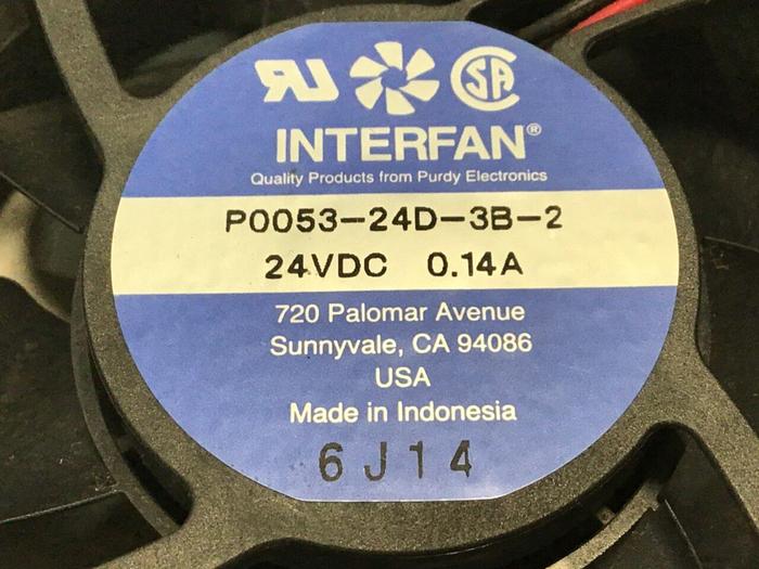 Used INTERFAN Fan P0053-24D-3B-2 #113593