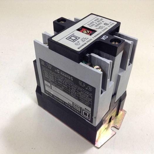Used SQUARE D Control Relay 8501-XO40 #84403