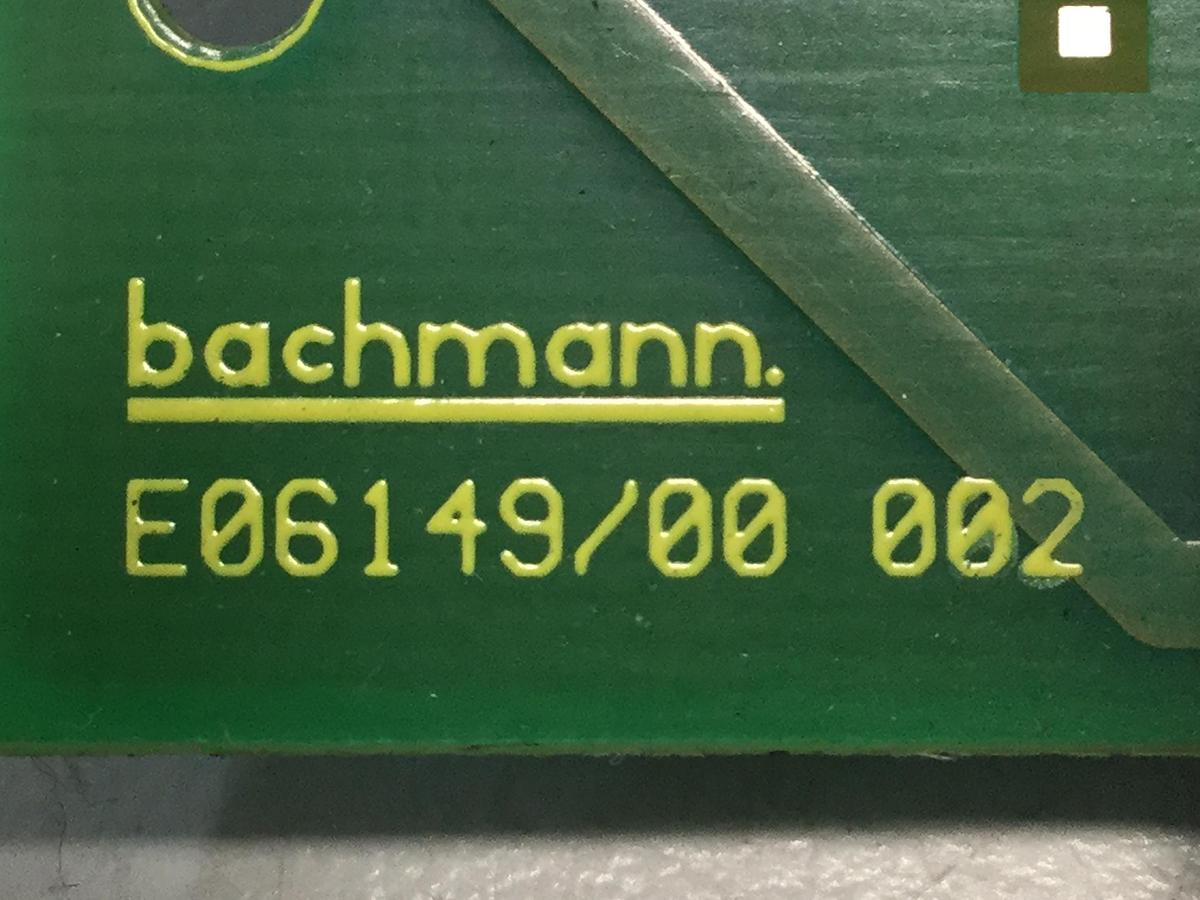 Used BACHMANN ELECTRONIC Output Card CA16/P2.5S E06149/00 002 USED