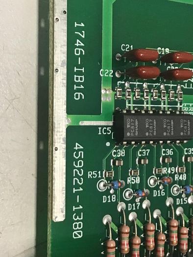 Used ALLEN BRADLEY Input Module 1746-IB16 SER C #127723