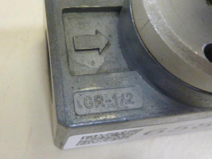 Used FESTO One-Way Control Valve GR-1/2 #65885