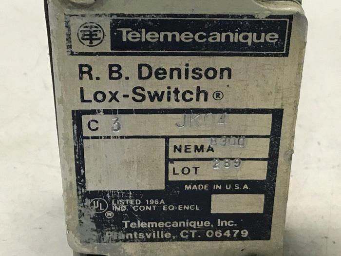 Used TELEMECANIQUE Limit Switch C3JK04 #121641