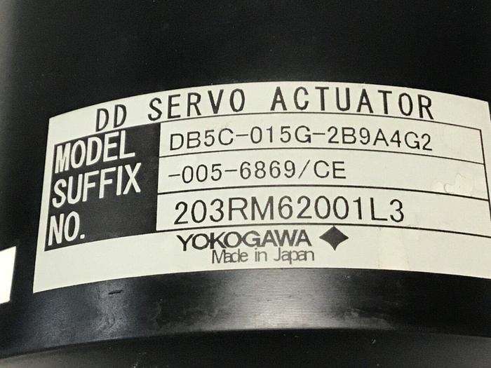 Used YOKOGAWA DC Servo Actuator DB5C-015G-2B9A4G2-005-6869/CE #119958
