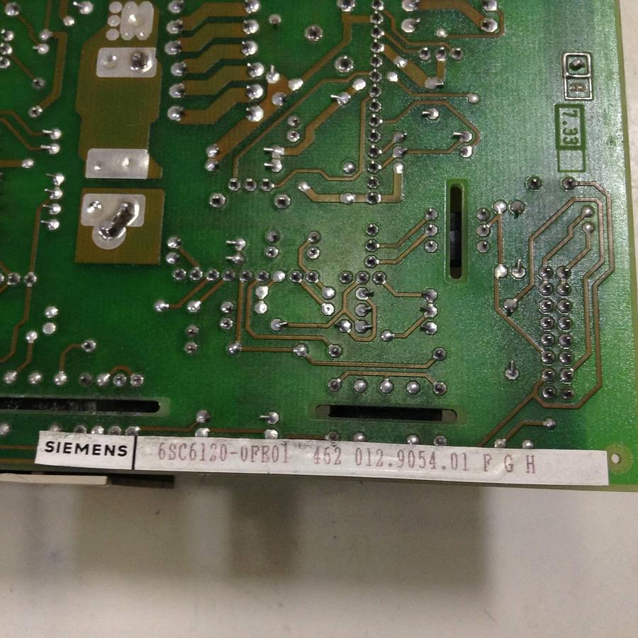 Used SIEMENS Simodrive Board 6SC6120-0FE01 USED