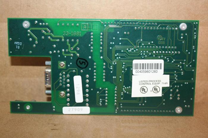 Used BARBER COLMAN Communications PC Board A-60055-900 #23852